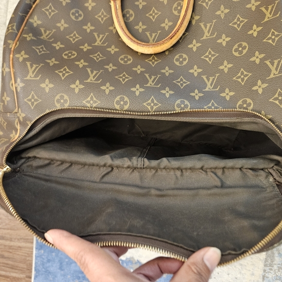 LOUIS VUITTON Monogram Evasion Boston Bag M41443 LV Auth - Picture 9 of 13